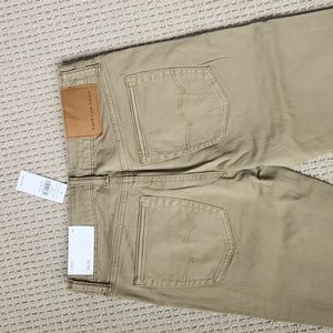 mens american eagle khakis Skinny Flex. size  28x28